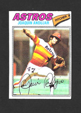1977 TOPPS SET-BREAK #67 JOAQUIN ANDUJAR (RC) HOUSTON ASTROS ROOKIE VG-EX+