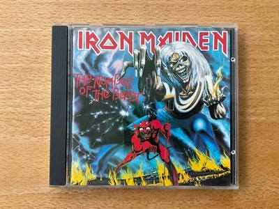 CD Iron Maiden - The Number of the Beast, Early Press, Made in Holland sg vg - Bild 1 von 4