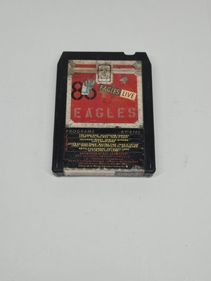 The Eagles- Eagles Live 8-Track Tape. Tested but READ!