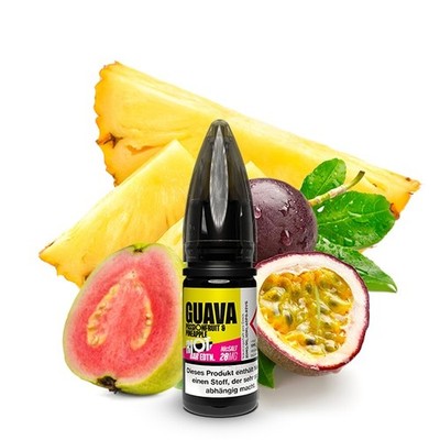 Riot Squad - Guava, Passionfruit & Pineapple - 10ml NicSalt-Liquid 10mg/ml