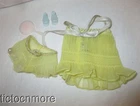 VINTAGE BARBIE DOLL FASHION CLOTHES #973 SWEET DREAMS PAJAMAS HEELS