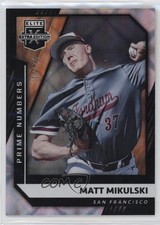 2021 Panini Elite Extra Edition Prime Numbers B /74 Matt Mikulski #50 7c2