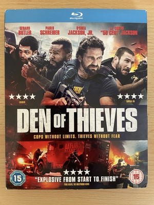 Den of Thieves   Criminal Squad (Blu-ray,  Slipcover, R-Rated, engl. Ton)  