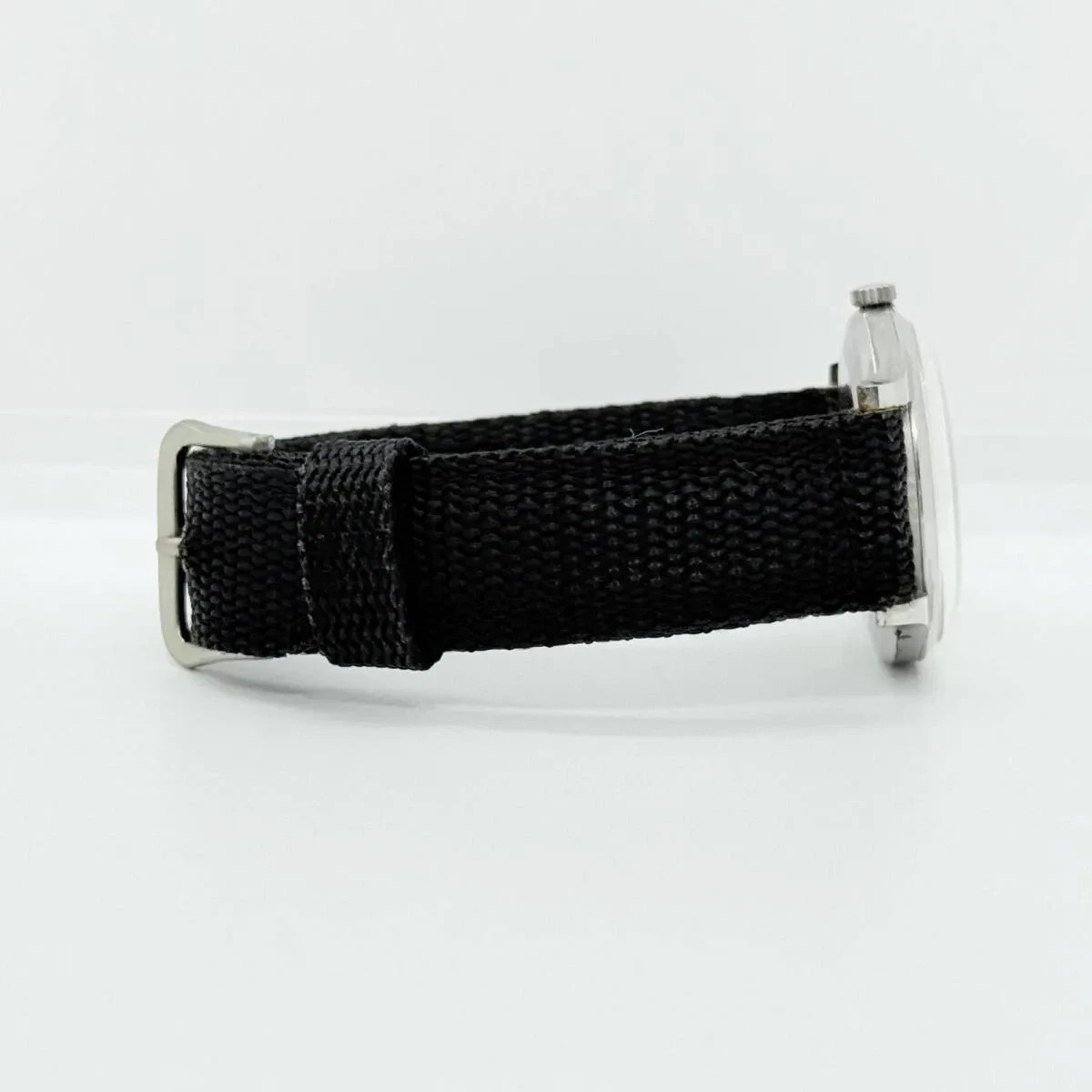 IWC Watch Schaffhausen Silver Hand-Winding 35mm Unisex Vintage Leather Band image 5