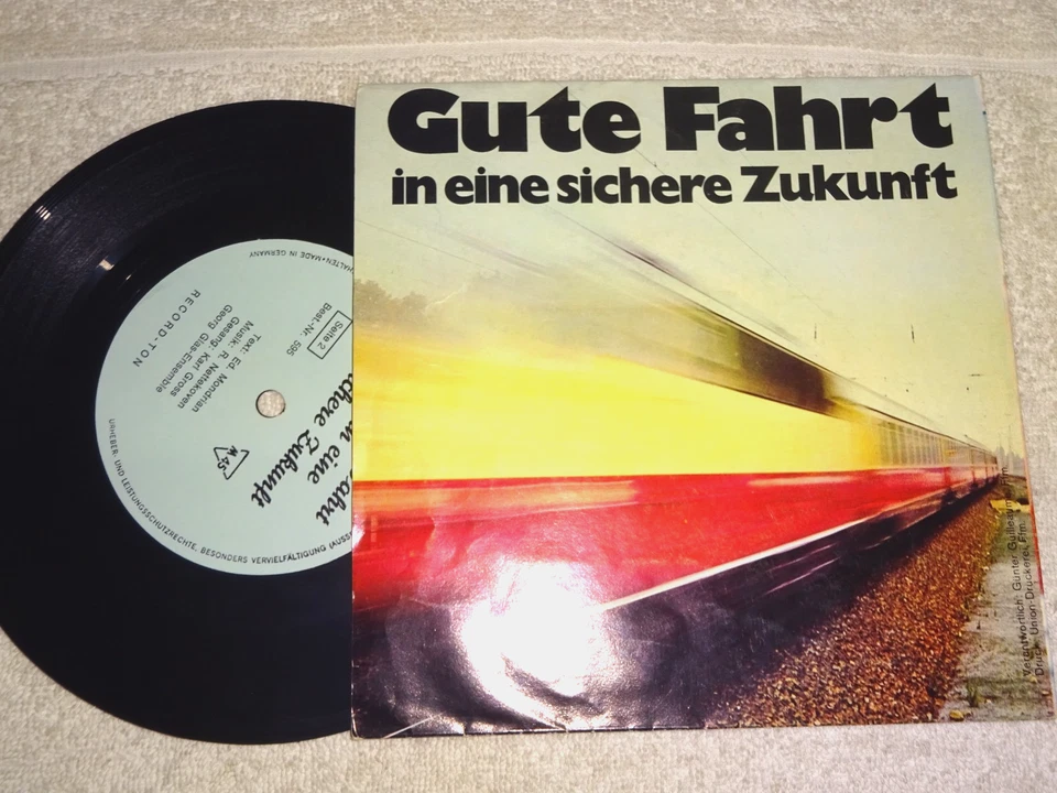 Promo, Flexi-Single: Georg Glas -Gute Fahrt in eine sichere Zukunft, 1969 - Bild 2 von 2