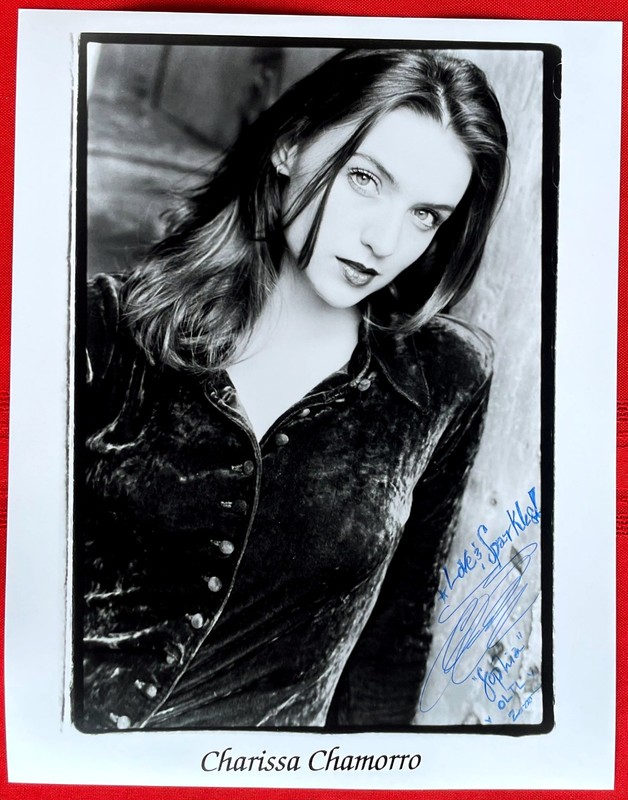 Charissa Chamorro  - 'Guiding Light '  'One Life To Live' - Autographed Photo