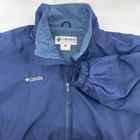 Columbia Sportswear Company Men's XL Tall Blue Fleece Lined Jacket