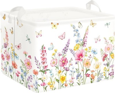 Wildflower Baby Laundry Hamper Collapsible Clothes Kids Storage Basket