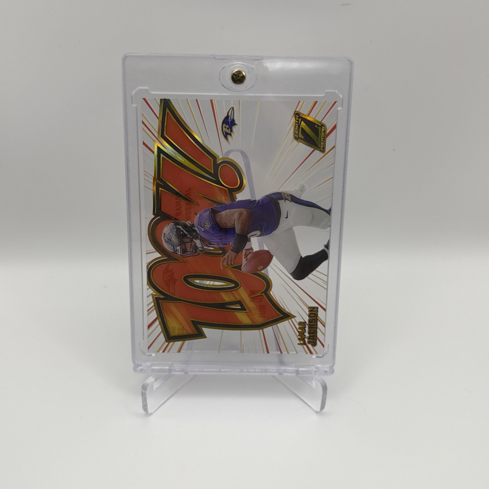 Lamar Jackson 2023 Panini Zenith Zoom! /SSP Baltimore Ravens #30 Case Hit