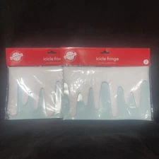 Christmas Icicle Fringe 48”x7” 4 Pcs