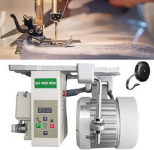 Servo Motor Sewing Machine AC110V, 750W 1HP Industrial Brushless Sewing Machine