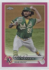2022 Topps Chrome Magenta Refractor 397/399 Sean Manaea #217 06qf