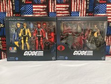 GI JOE CLASSIFIED COBRA DESERT SCORPION & SKRP1ON-25 AND G.I. JOE DIVER 2 PACK