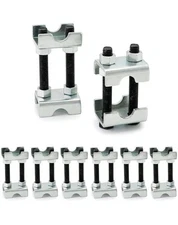 Adjustable 2-Way Spring Spacer Set - 8 Pack Mini Coil Spring Compressor Tool