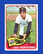 1965 Topps Set-Break #245 Joe Pepitone EX-EXMINT *GMCARDS*