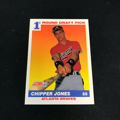 Set Complet Cartes Macon Braves 1991 - NON OUVERT - Avec Carte Rookie Chipper Jones PSA 10