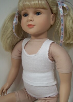 White Tee Shirt & Underwear Doll Clothes For 22''-23'' My Twinn Poseable (Debs)