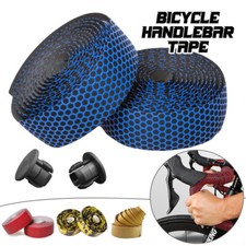2PCs Cycling Road Bike Bicycle Handlebar Tape Handle Bar Wrap Non-slip Sport NEW