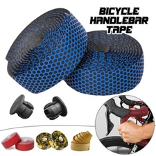 2PCs Cycling Road Bike Bicycle Handlebar Tape Handle Bar Wrap Non-slip Sport NEW