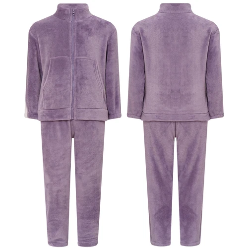 Kids Nightwear Clothes Set Pajama Set Long Sleeve Sleepwear Winter Homewear - Picture 47 of 84