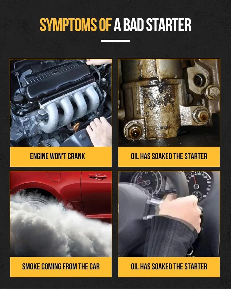 Arranque 16450N para Porsche 914 1970-1975 Volkswagen Super Beetle 1972-1980 Foto 3 de 4