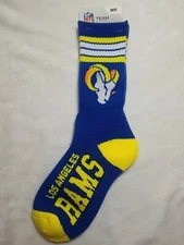 NFL Team Apparel Los Angeles Rams Men's Socks Size (5-12) Med NWT