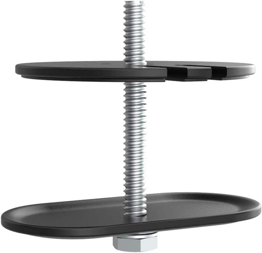 Grommet Base Stand Mounting for  Monitor Mount Workstation System (GROM-B), Blac