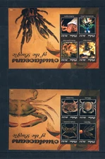 $32.00 Scott Value - 2011 PALAU Crustaceans 4 s/s Crabs Pacific Oc CV MNH NH UMM