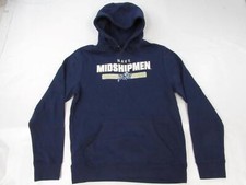 New Navy Midshipmen Mens Size M Medium Navy Blue Hoodie