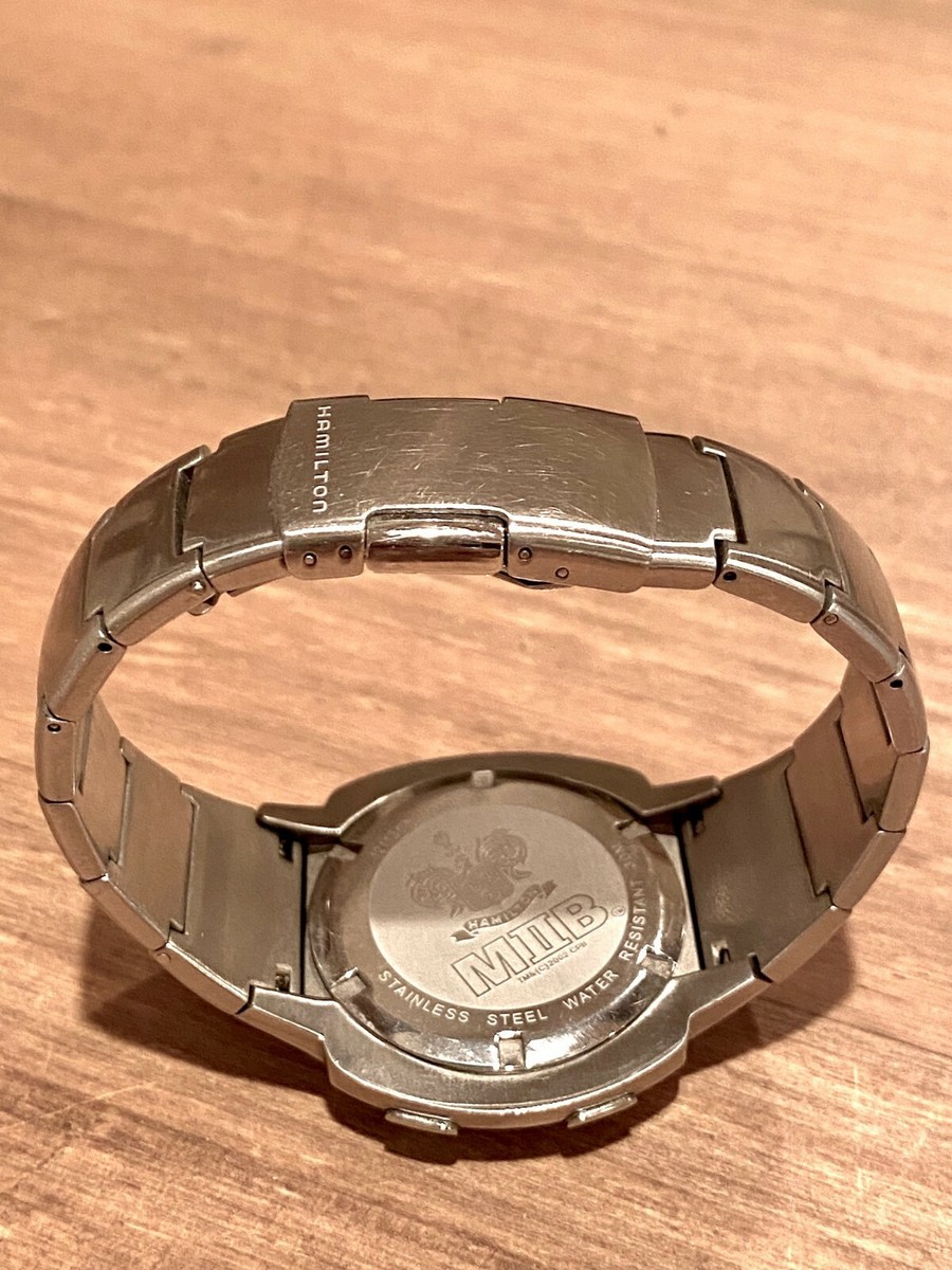 Hamilton Men in Black II Limited Edition Stainless Steel
