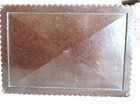 Two Section Dark Brown Vintage Box with Ribbed Sides — photo 8