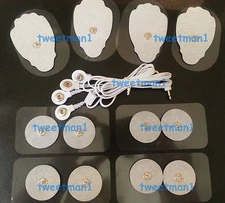 ELECTRODE LEAD CABLE (2.5mm) + PADS (8 LG, 8 SM) ISMART COMPATIBLE