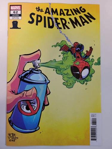 Amazing Spider-Man #62 Marvel 2022 Series Skottie Young Variant 9.4 Near Mint