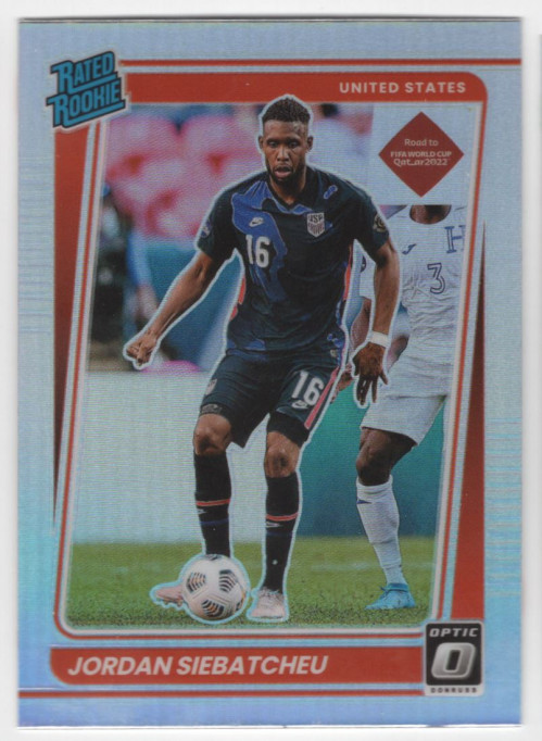 2021-22 Donruss Optic Holo #194 Jordan Siebatcheu RR - NM-MT