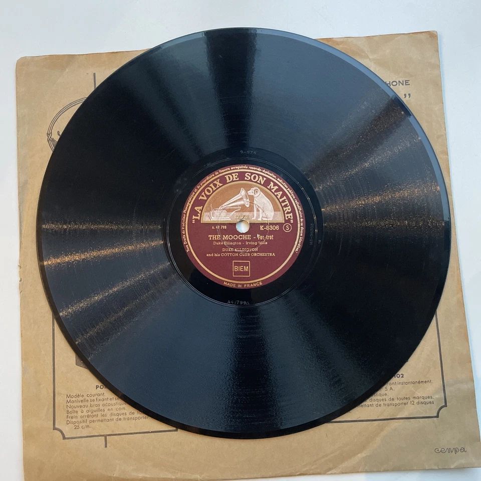 78 RPM DUKE ELLINGTON - The mooche- Got everything but you- GRAMOPHONE 8306 EX++ - Photo 2/4