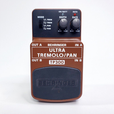 Behringer TP300 Ultra Tremolo Pan Stereo Effects Foot Pedal - Guitar Tested