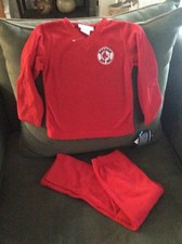 Boston Red Sox Kids Fleece Pajamas - Size 4 - Nwt