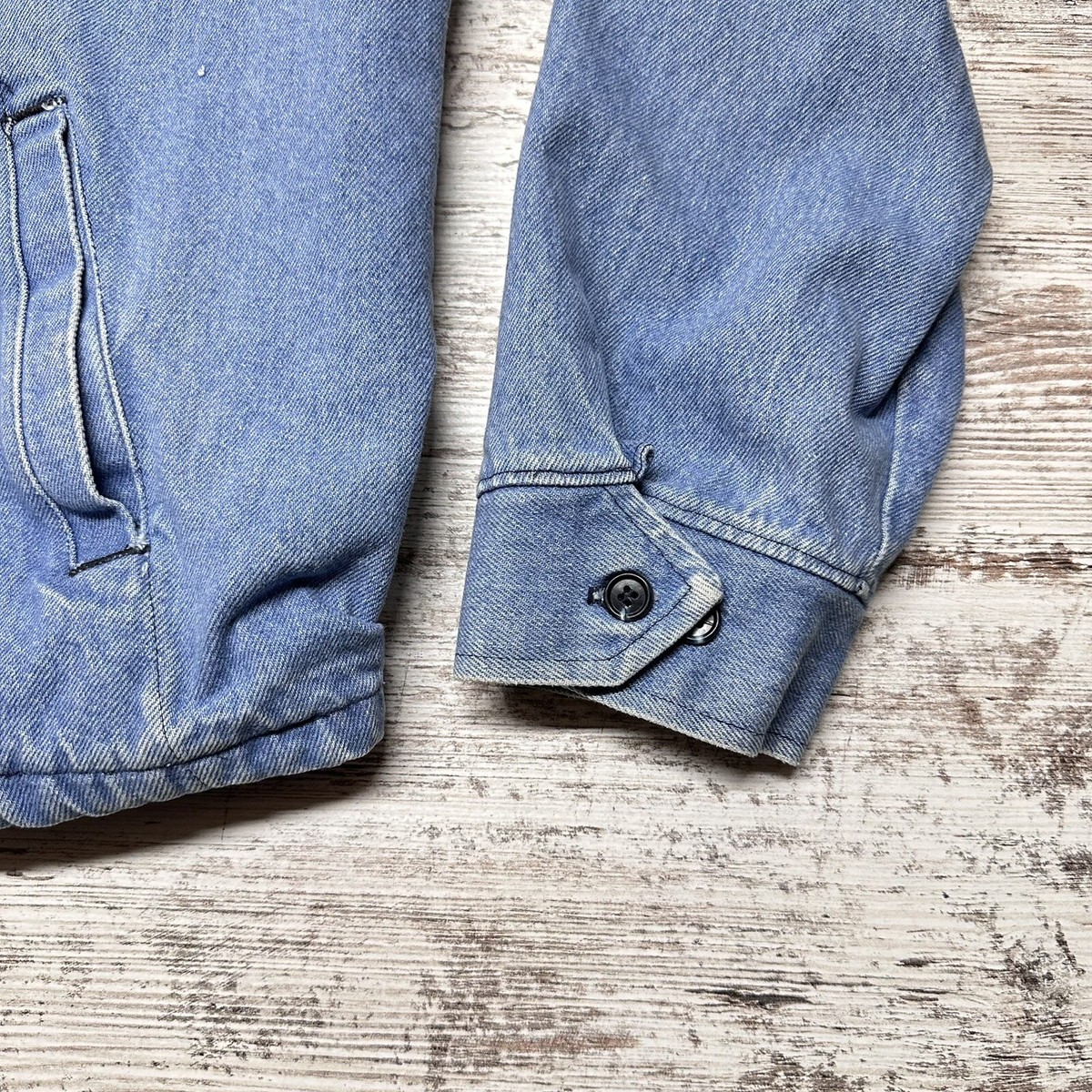 MARINE CORPS デニムジャケット Vintage Marine Corps Denim Jacket Mens XXL Blue Denim Full
