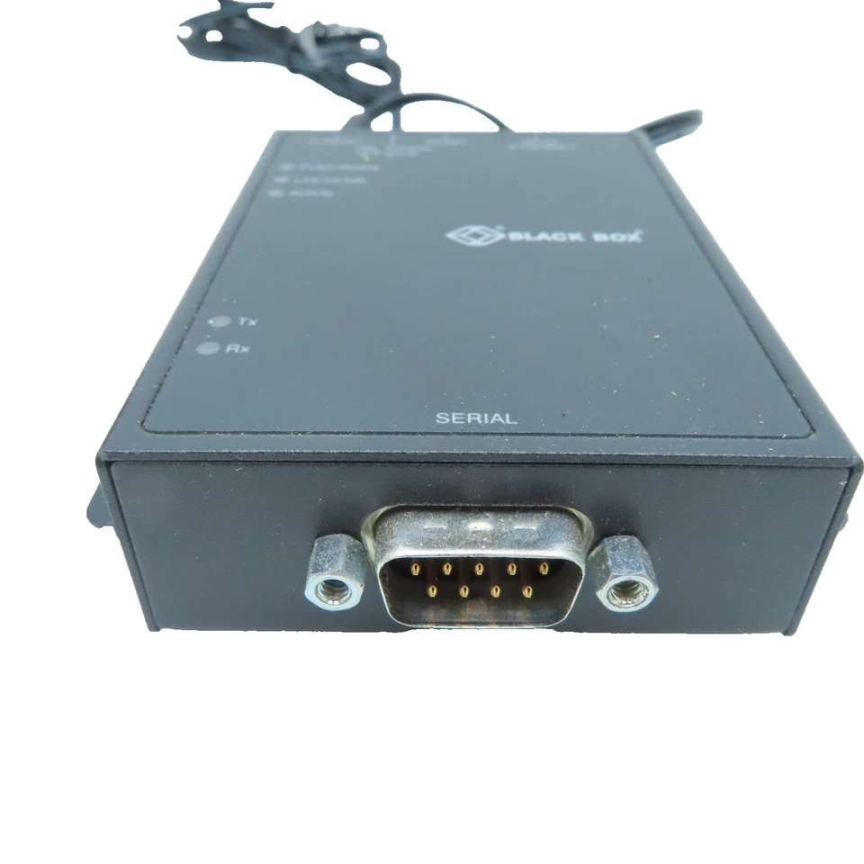 Black Box LES4011A Fast Ethernet Terminal Server Port BD9M - Image 3 of 4
