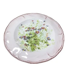Sur La Table The Art & Soul Of Cooking Wild Flowers Plate Platter 11.75” Italy