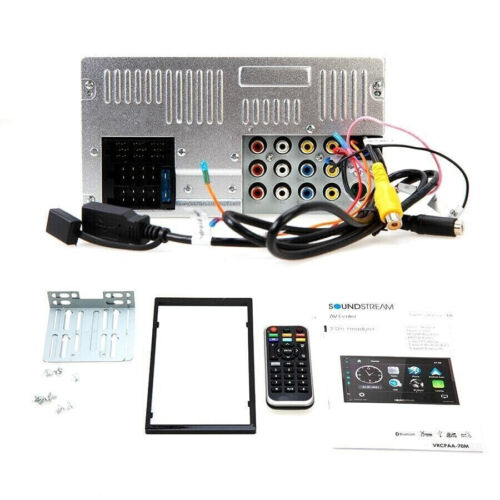 SOUNDSTREAM VRCPAA-70MW 7" WIRELESS APPLE CAR PLAY ANDROID AUTO BLUETOOTH STEREO - Picture 3 of 3