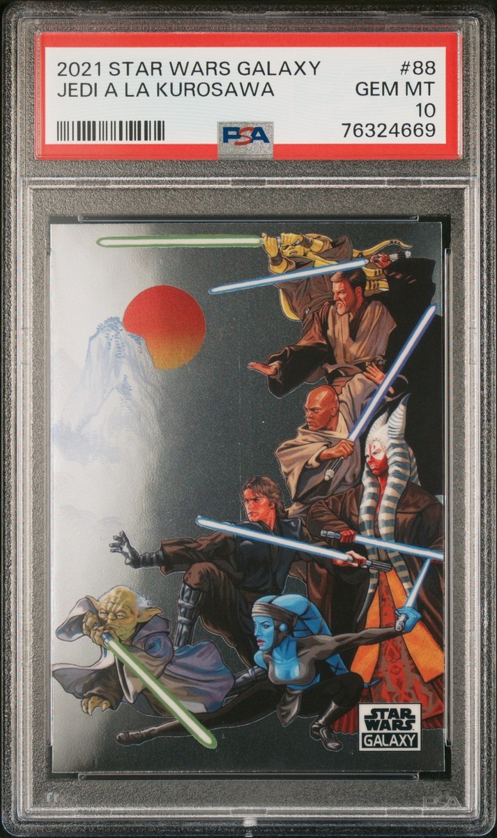 2021 TOPPS CHROME STAR WARS GALAXY #88 JEDI A LA KUROSAWA