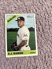 2015 Topps Heritage High Number #646 A.J. Ramos Miami Marlins