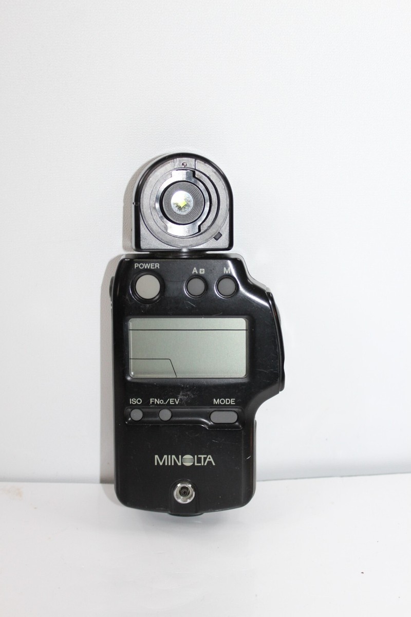 MINOLTA AUTO METER Ⅳ F 露出計 Minolta Auto Meter IV F Ambient/Flash Light Meter from Japan | eBay
