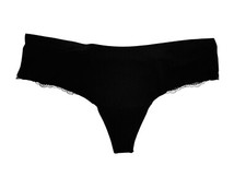 Victoria’s Secret perizoma tanga slip mutandine mutandine S 36 M 38 L 40 nero NUOVO