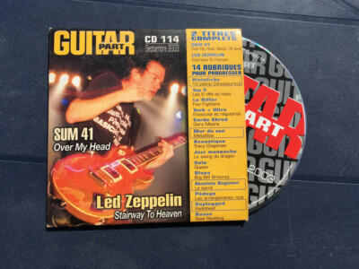 CD GITARRE TEILSUMME 41 OVER MY HEAD LED ZEPPELIN TREPPE ZUM HIMMEL