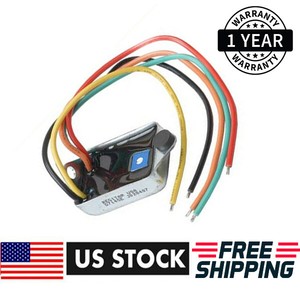 Conversion 12 Volt Voltage Regulator Make Your Alternator A One 1 Wire Hookup Ebay