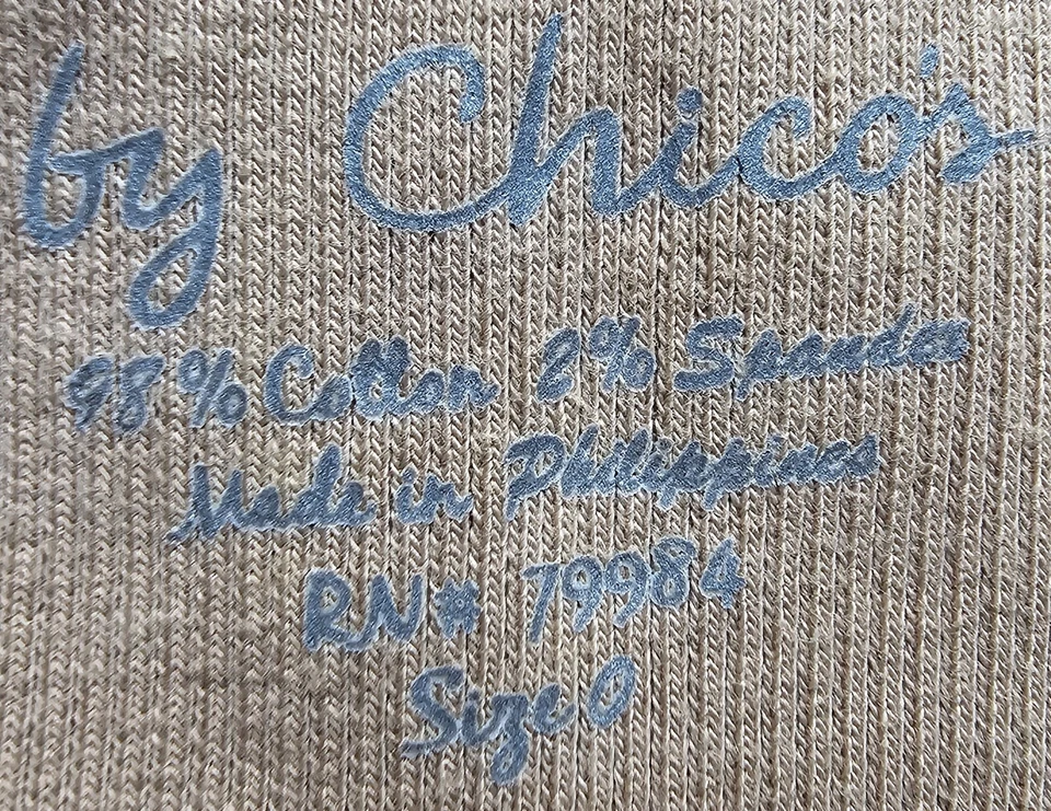 Camisa blusa top mujer by Chico's talla 0 S pequeña 4 sin mangas cuello redondo Foto 2 de 4