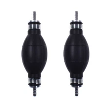 2 x Fuel Pump Fuel Line Hand Primer Bulb All Fuels 6mm 1/4 9001080A