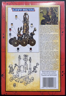Games Workshop Warhammer Fantasy Skaven (doomwheel Vermin Lord Etc